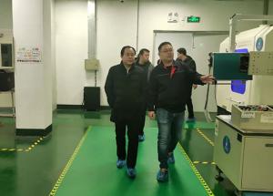 澗西區(qū)委書記、高新區(qū)黨工委書記謝峰到麥斯克電子調(diào)研慰問
